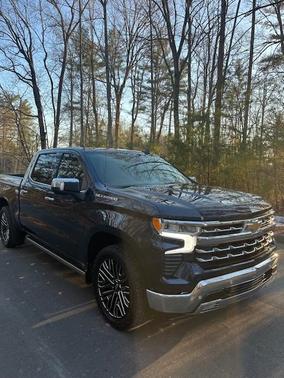 Blue 2022 Chevrolet Silverado 1500 LTZ
