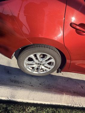 Red 2017 Toyota Yaris iA Base