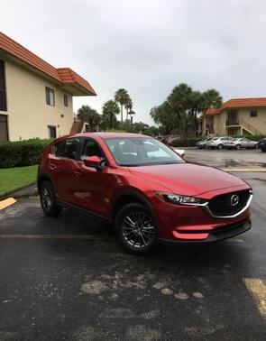Red 2019 Mazda CX-5 Sport