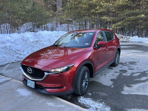 Red 2019 Mazda CX-5 Sport