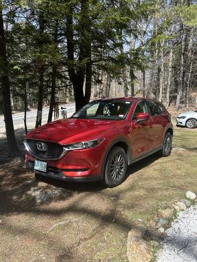 Red 2019 Mazda CX-5 Sport