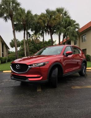 Red 2019 Mazda CX-5 Sport