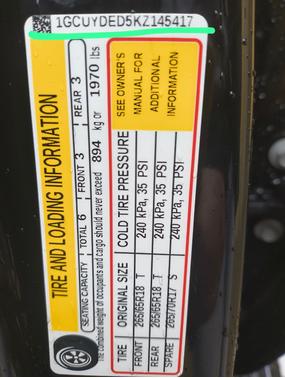 2019 Chevrolet Silverado 1500 LT