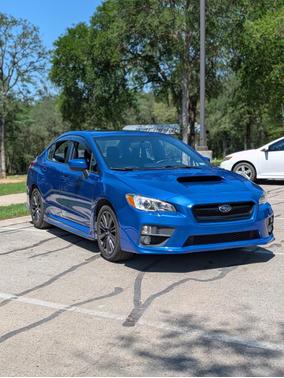 Blue 2015 Subaru WRX Premium