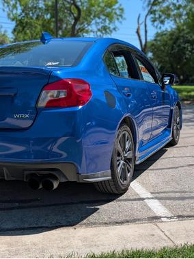 Blue 2015 Subaru WRX Premium