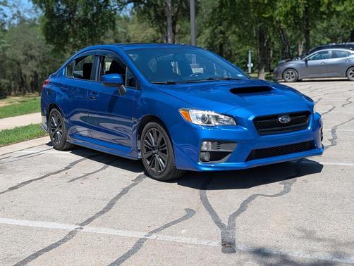 Blue 2015 Subaru WRX Premium
