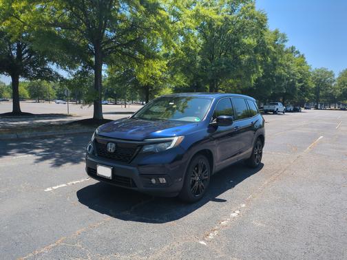 Blue 2019 Honda Passport Sport
