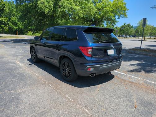 Blue 2019 Honda Passport Sport