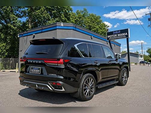 Black 2023 Lexus LX 600 F SPORT