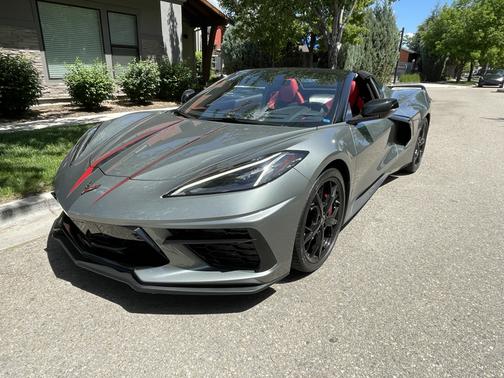 Silver 2022 Chevrolet Corvette Stingray w/3LT