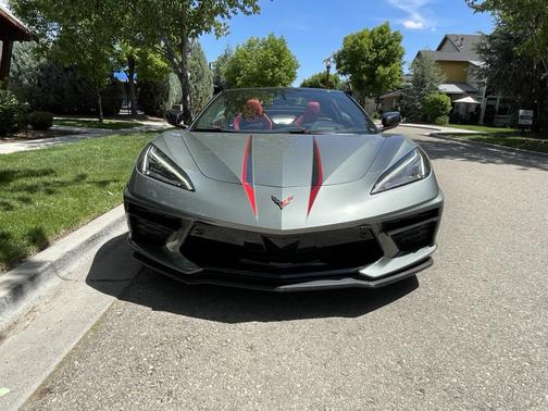 Silver 2022 Chevrolet Corvette Stingray w/3LT