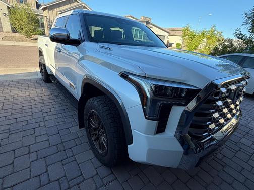 White 2025 Toyota Tundra Hybrid 1794 Edition