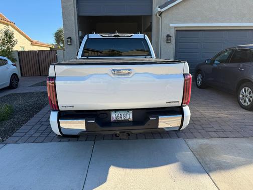 White 2025 Toyota Tundra Hybrid 1794 Edition