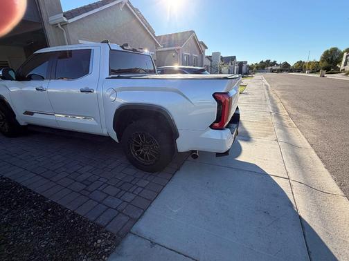 White 2025 Toyota Tundra Hybrid 1794 Edition