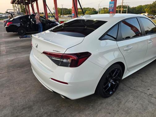 White 2025 Honda Civic Sport