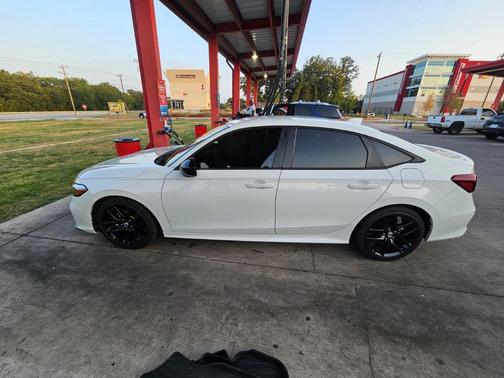 White 2025 Honda Civic Sport