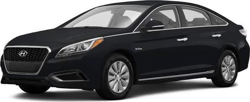 Black 2016 Hyundai SONATA Hybrid Limited