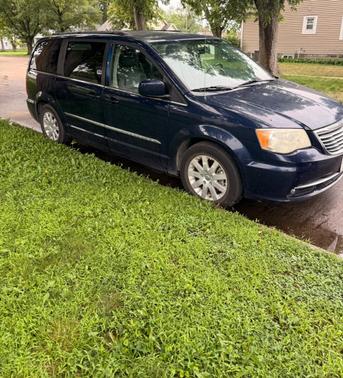 Blue 2014 Chrysler Town & Country Touring