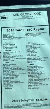 2024 Ford F-150 Raptor