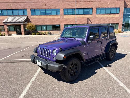 Purple 2017 Jeep Wrangler Unlimited Sport