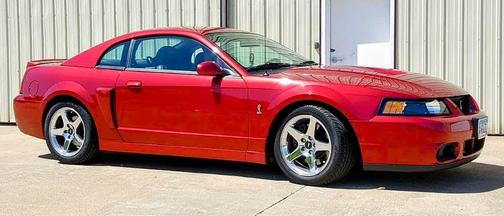 Red 2004 Ford Mustang SVT Cobra