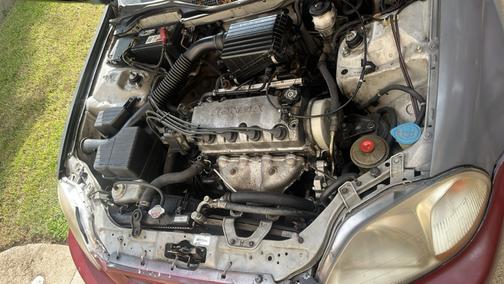 Gray 1997 Honda Civic DX