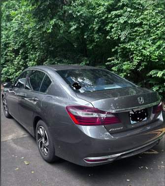 Silver 2017 Honda Accord LX