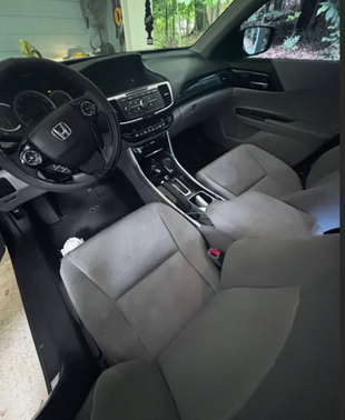 Silver 2017 Honda Accord LX