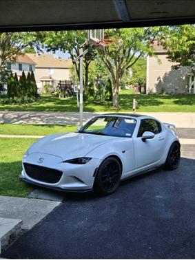 White 2020 Mazda MX-5 Miata RF Grand Touring