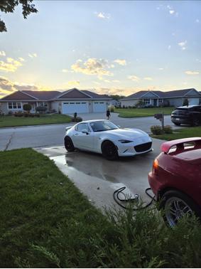 White 2020 Mazda MX-5 Miata RF Grand Touring