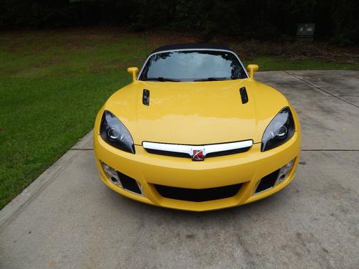 Yellow 2008 Saturn Sky Red Line