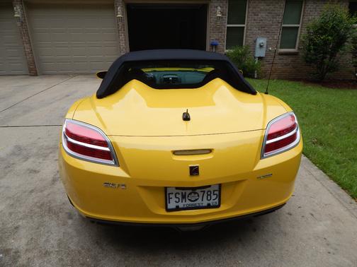 Yellow 2008 Saturn Sky Red Line