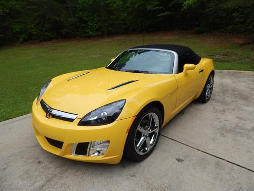 Yellow 2008 Saturn Sky Red Line