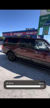 Red 2009 Ford Expedition EL Eddie Bauer