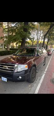 Red 2009 Ford Expedition EL Eddie Bauer