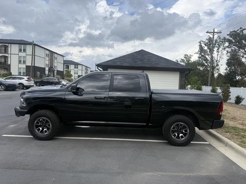 Black 2017 RAM 1500 Rebel