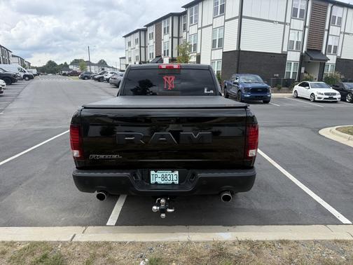 Black 2017 RAM 1500 Rebel