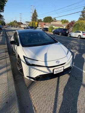 White 2026 Toyota Prius XLE AWD