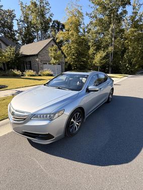 Silver 2015 Acura TLX Tech