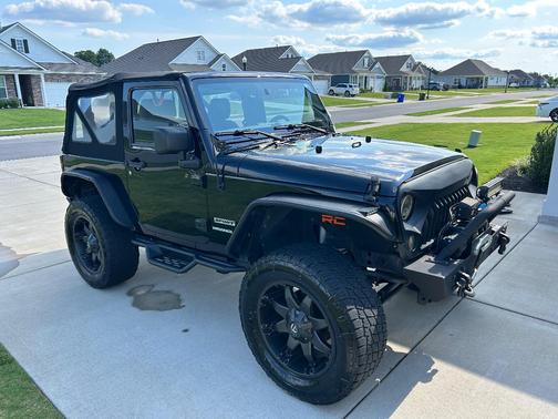 Black 2015 Jeep Wrangler Sport