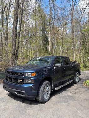Blue 2020 Chevrolet Silverado 1500 Custom