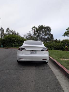 White 2021 Tesla Model 3 Standard Range Plus