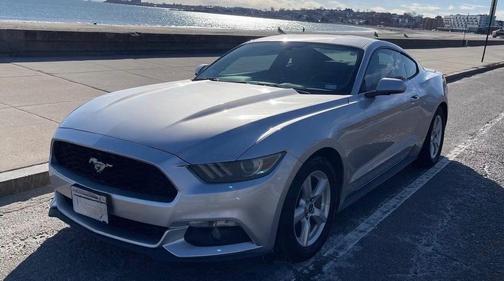 Silver 2015 Ford Mustang EcoBoost