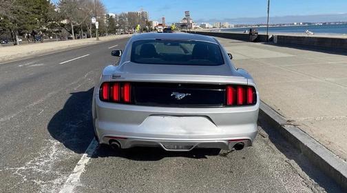 Silver 2015 Ford Mustang EcoBoost