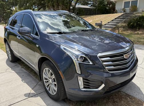 Blue 2018 Cadillac XT5 Luxury
