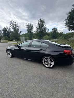 Black 2015 BMW 640 Gran Coupe i xDrive