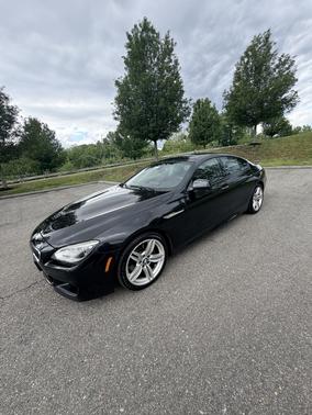 Black 2015 BMW 640 Gran Coupe i xDrive