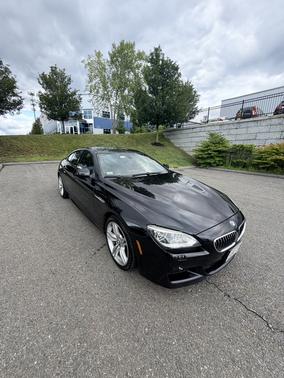 Black 2015 BMW 640 Gran Coupe i xDrive