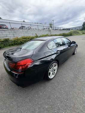 Black 2015 BMW 640 Gran Coupe i xDrive