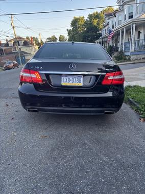 Black 2010 Mercedes-Benz E-Class E 350 4MATIC